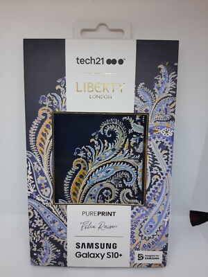 tech21 PurePrint Liberty London Stylish Fashion Back Case for Samsung Galaxy S10
