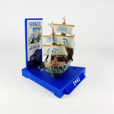 ONE PIECE ワンピース　スーパーシップコレクション One Piece Super Ship Collection Smoker Warship Figure Plex