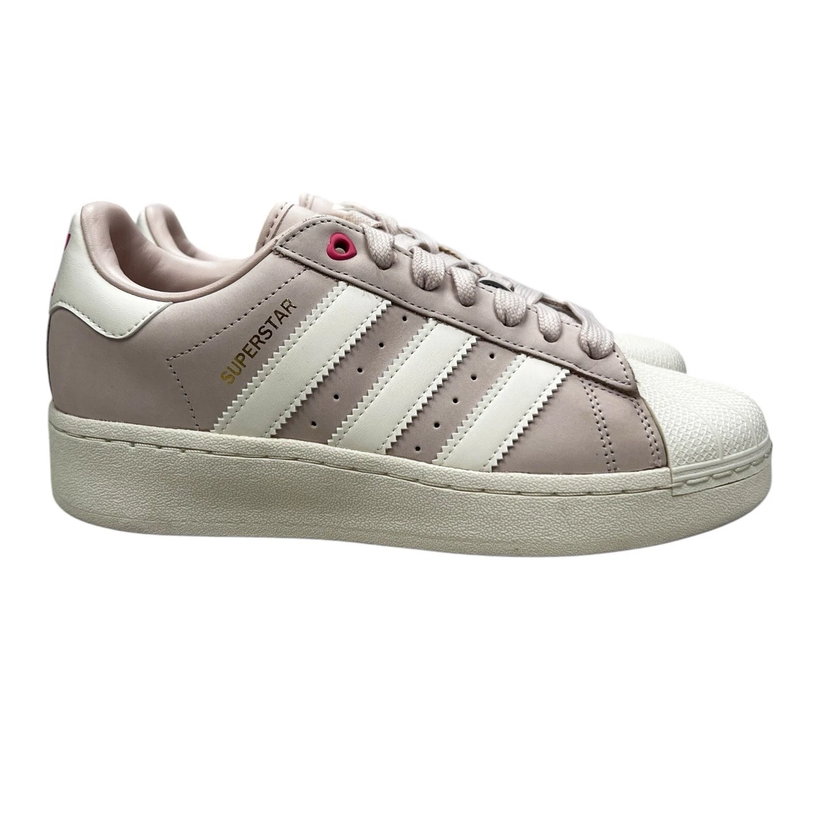 adidas gazelle silver green womens adidas Original Superstar Valentine's Day Shoe - White main image 0