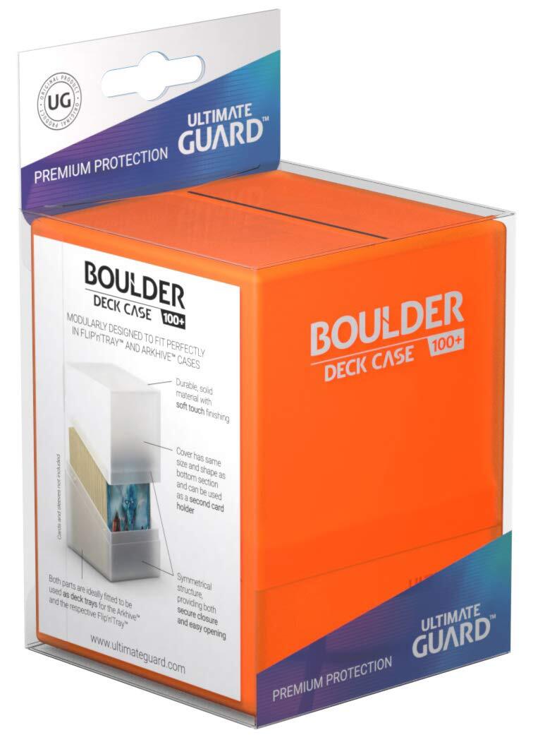 Ultimate Guard UGD010846 Boulder 100+ Deck Case, Poppy Topaz Poppy Topaz 100+