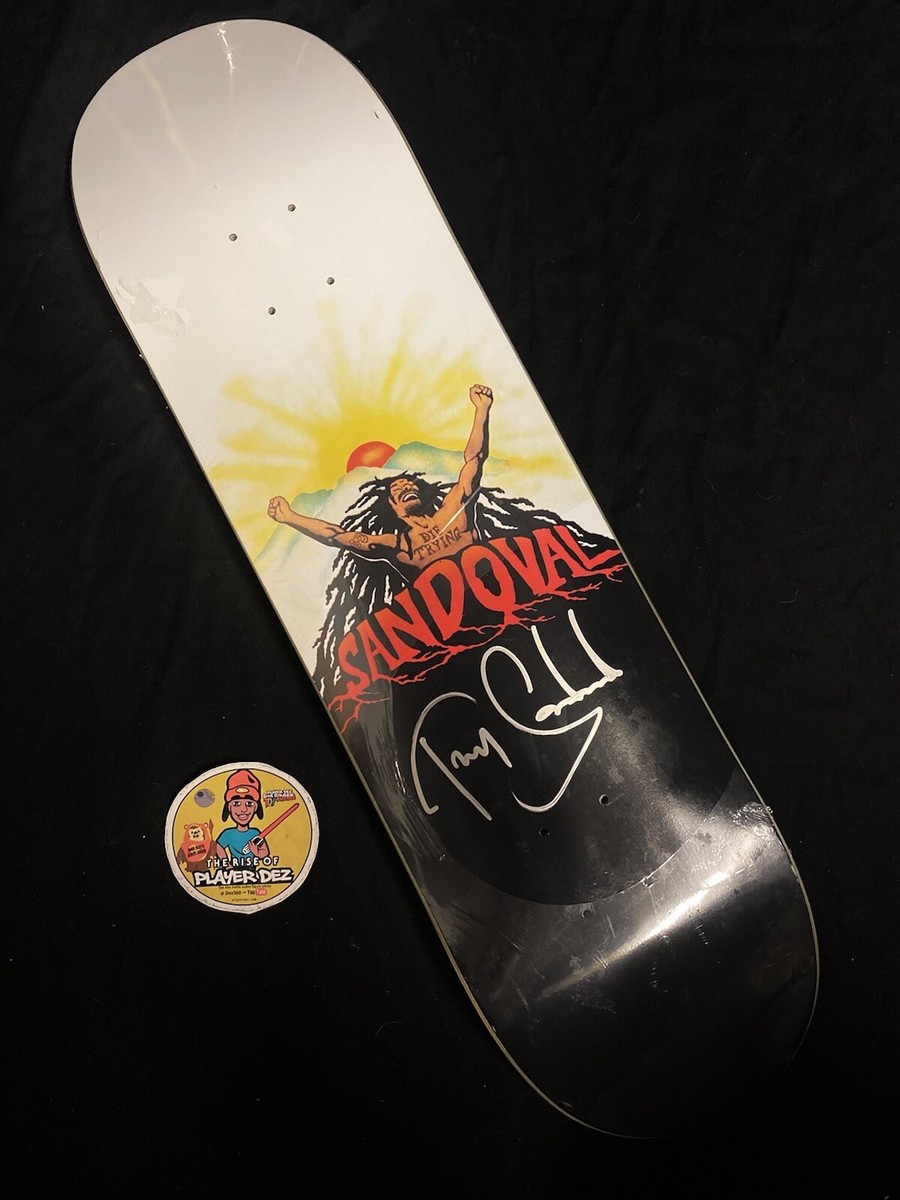RARE SIGNED Tommy Sandoval Rasta Bob Marley Die Trying Zero