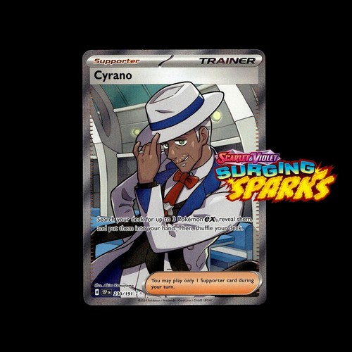 Pokemon Étincelles Surveillantes : Choisissez votre carte ! Holos/EX/Full Arts ! NM - Photo 235 sur 250