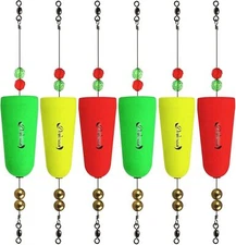 Dovesun Fishing Bobbers Popping Cork Weighted Fishing Floats Fishing Corks Po...