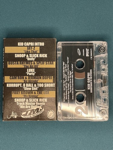 90’s Vintage Hip-Hop Sampler Cassettes Tape Kid Capri Soundtrack To the Streets - Picture 3 of 3