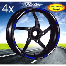 Selbstklebende Profile Weiß Blau Kompatibel Mit YAMAHA 900 TDM 2002-2013