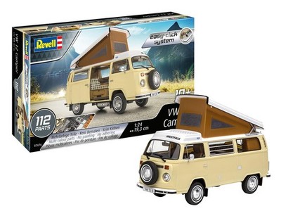 German Level 1/24 VW T2 Camper Plastikmodell 07676