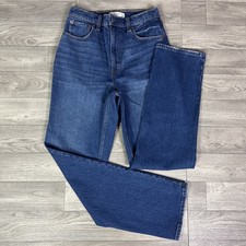 Abercrombie  Fitch The 90's Straight Ultra High Rise Jeans Medium Wash sz 27/4