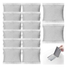 50 Pcs Activated Carbon Odor Eliminator for Hooded Cat Litter , Odor Refills,...