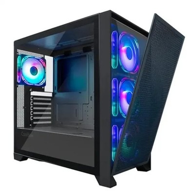 ATX CoolBox Gehäuse Schwarz - ATX Semi-tower Box CoolBox COO-CHA-GE2000-0 Black