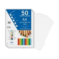 A4 Karton 50 Stk 180G/M² Weiß Basteln Drucken Dohe Schulbedarf 21X29,7Cm