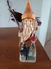 deko figur holz, Mann, mehrfarbig