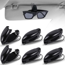 6 Pack Sunglass Holder for Car Visor Clip Car Sunglasses Holder Clips Tic