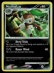 Nuzleaf 57/130 Diamond & Pearl Reverse Holo