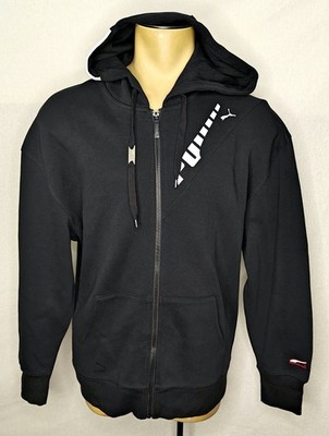 NWT Mens Puma x Ader Error black zip-up hoodie sweatshirt Medium Large