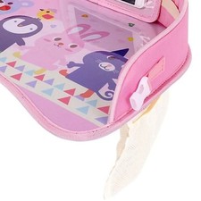 Doanas-Kids Travel Tray Half Surrounded Lap Activity Organizer For Car