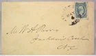1860s CONFEDERATE CIVIL WAR COVER WITH 10 CENT CONFEDERATE STAMP CSA #11-AD