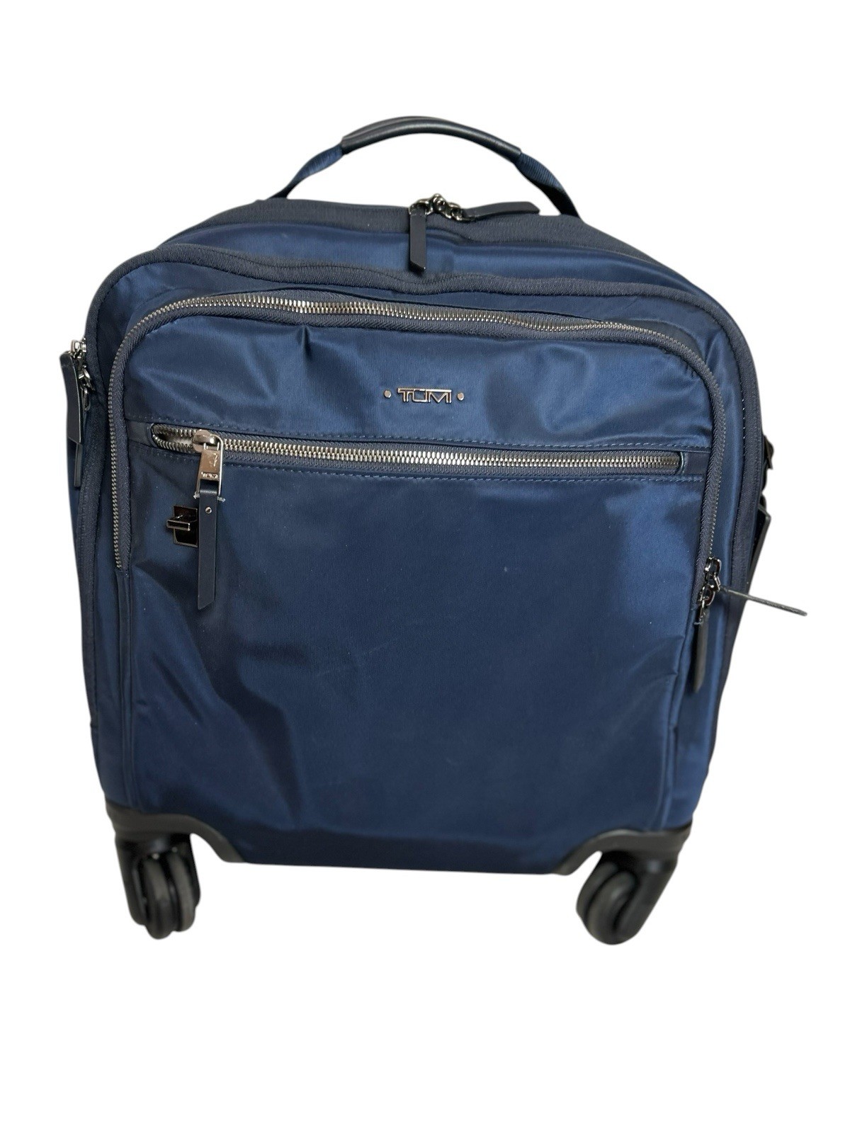 TUMI Voyager/Osona Rolling Compact Carry On/Laptop Bag Luggage/Suitcase Navy