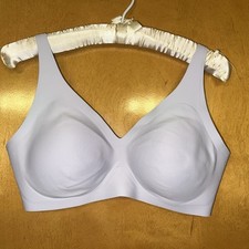 Knix Revolution Wireless V-Neck Bra Orchid Color Size L 36D, 36DD, 36E