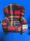 Vintage  T.C. Dawson/Fiesta Steph. Jointed Bear/Mini Stuffed Plaid Rockong Chair — photo 4