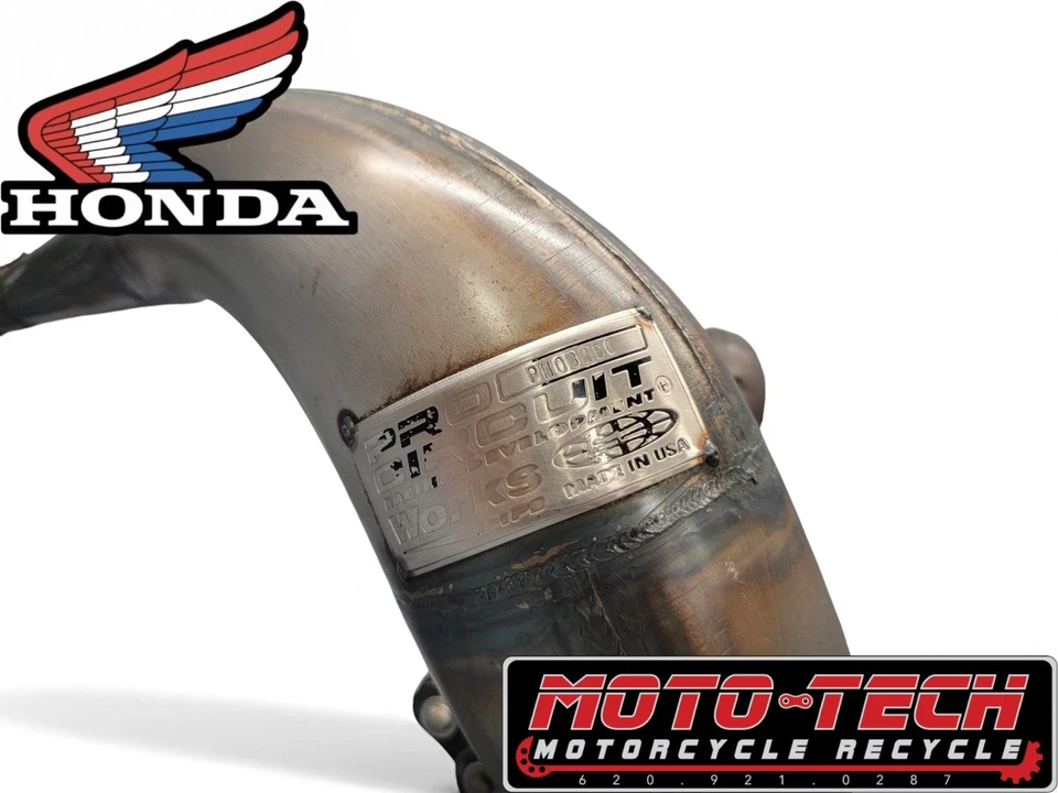 π₯2004 HONDA CR250R PRO CIRCUIT PH03250 PIPE β
EXHAUST 18300-KSK-010 π (291)π₯ - Image 3 of 4