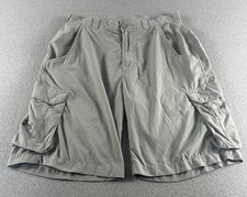 Under Armour Fish Hunter Cargo Shorts Mens 32 Gray Fishing Outdoor Tech Hiking