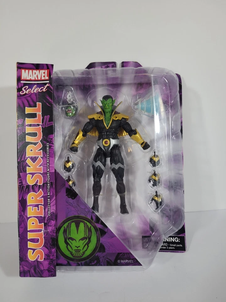 Diamond Select Marvel Comics SUPER SKRULL Collector Edition Action Figure * NEW - Image 2 of 4