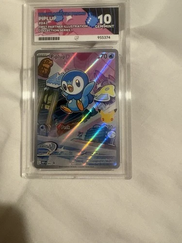 Piplup 042 Ace 10 First Partner Series 1