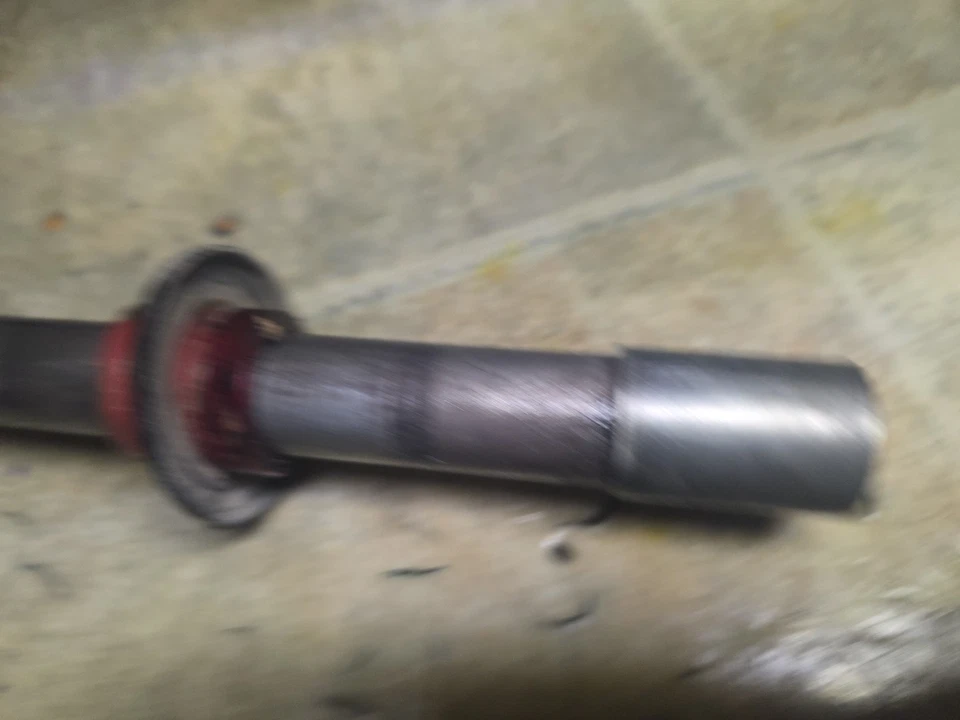 Suzuki RMZ450 RM Z450 2005-2007 eje delantero con tuerca OEM #158 Foto 4 de 4