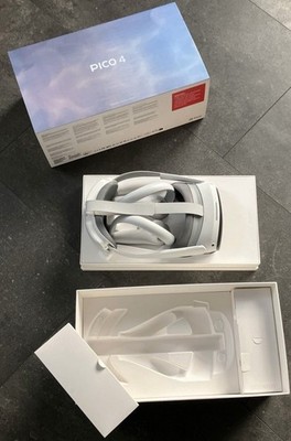 Pico 4 All-in-One VR Headset 128GB inkl. Zubehör USB Ladegerät, gebraucht! OVP!