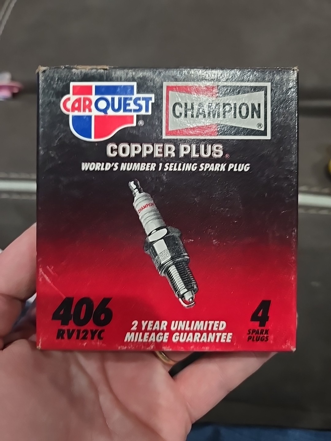 Champion Spark Plugs 406 Pack Of 4 NOS