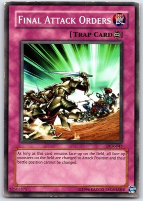 Final Attack Orders Common Dark Crisis DCR-045 MP