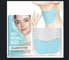 Pasobass Neck Wrinkle Patches, Moisturizing & Nourishing Face Lift Tape 5 Pc NEW