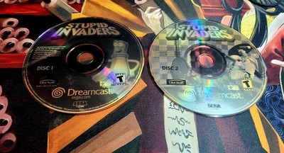 Stupid Invaders Dreamcast-DISCS ONLY-TESTED