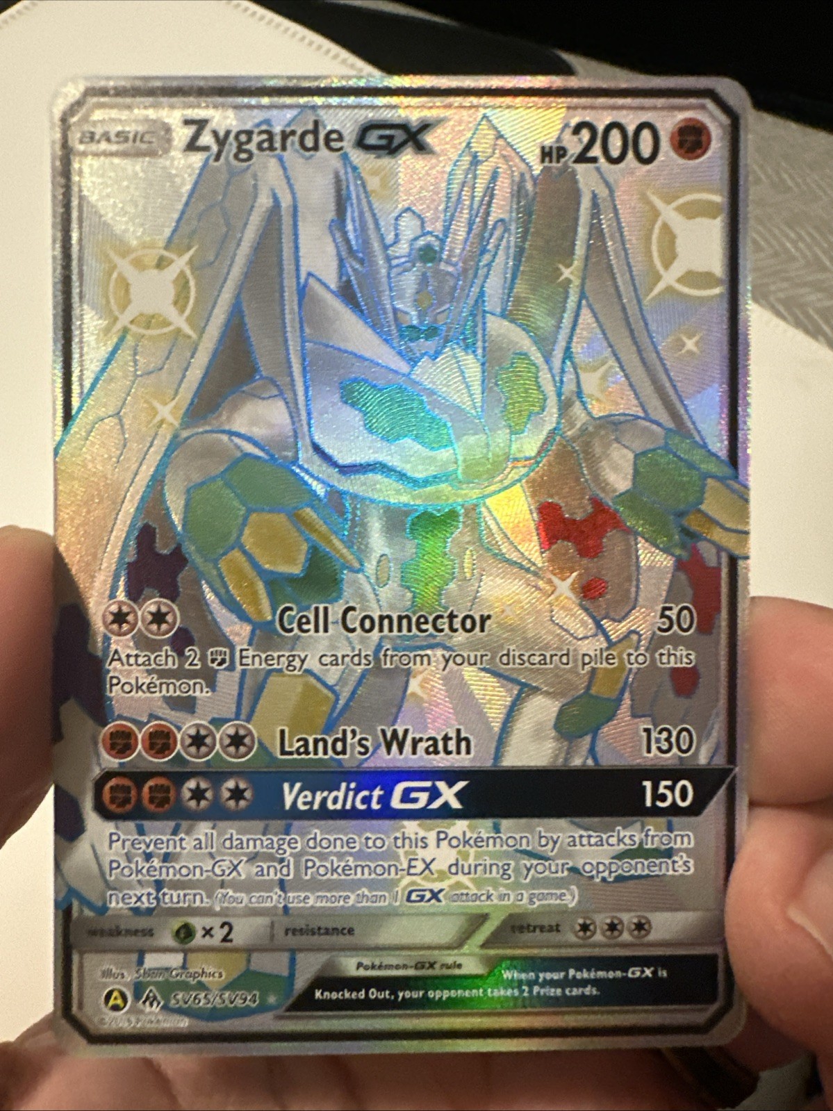 Zygarde GX - Hidden Fates: Shiny Vault (HIF:SV) NM