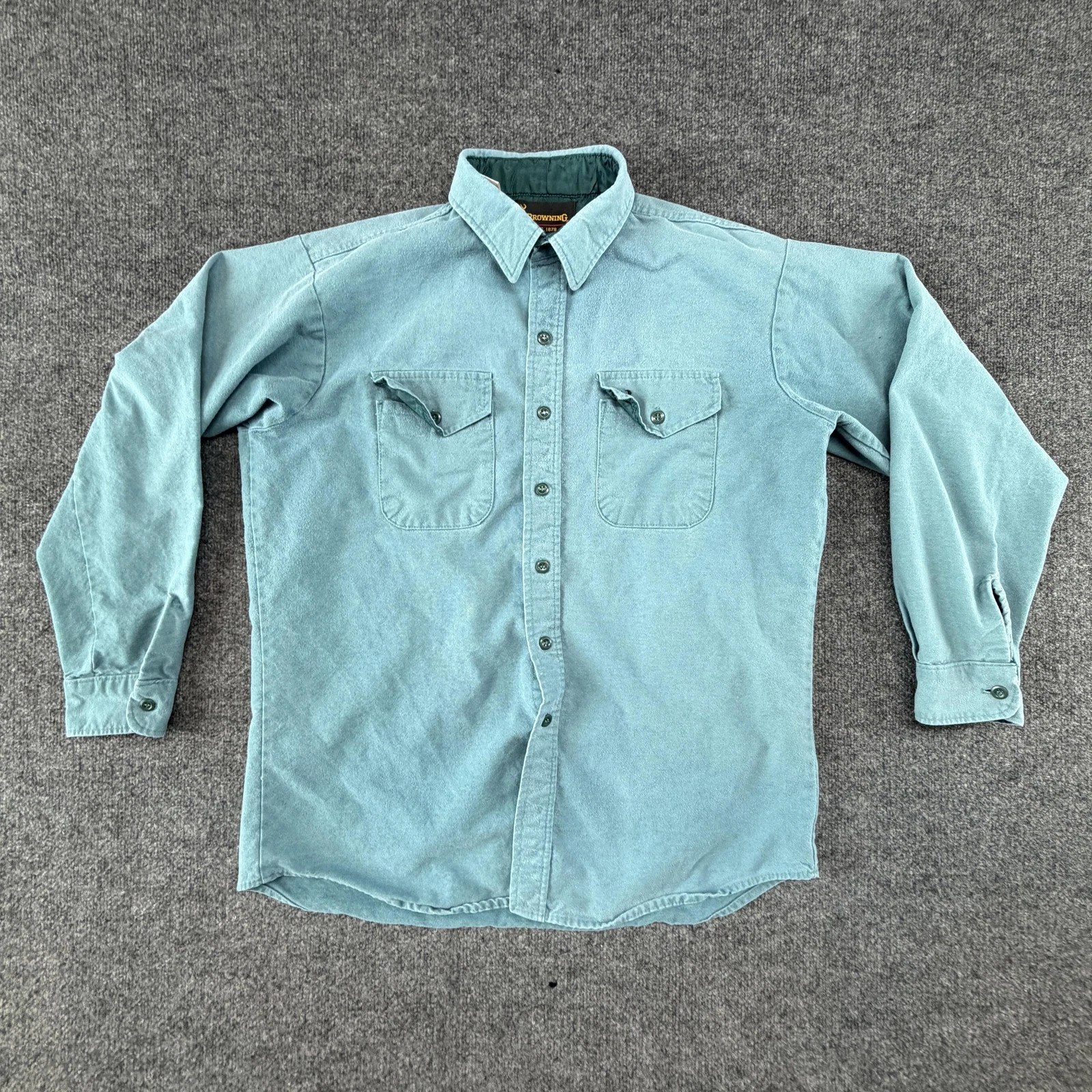 Browning Shirt Mens XL Blue Flannel Lined Button Up Hunting Workwear Outdoor
Opens in a new window o
