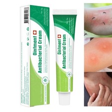 2x Antibiotika-Creme gegen Hautinfektionen, Anti-Juckreiz-Creme, beruhigende Sal