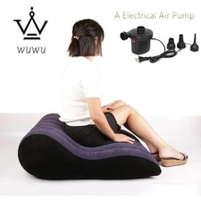 Almohada inflable de lujo silla cama sofá muebles almohada para pareja juegos de amor
