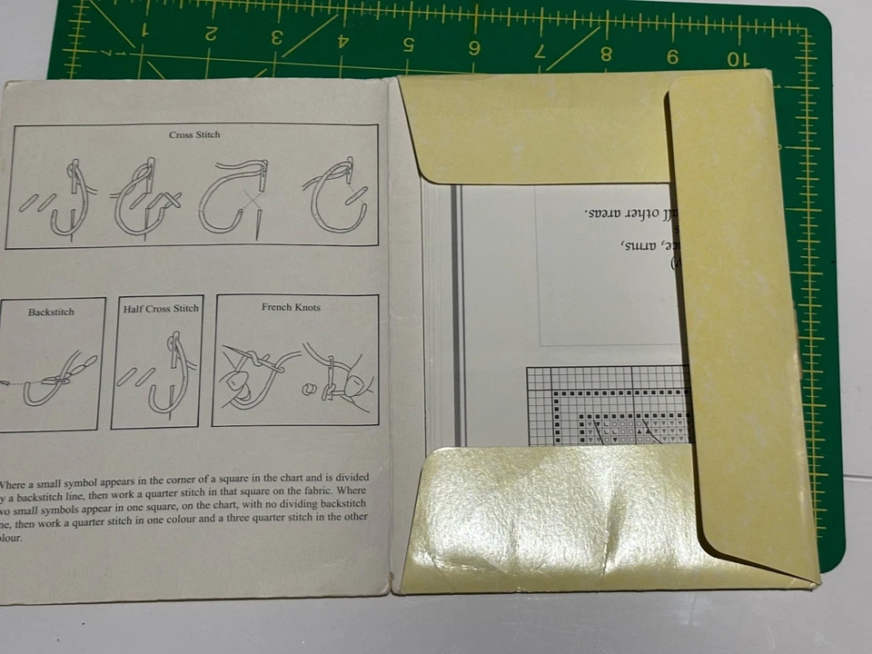 DMC Ultimate Cross Stitch Chart The White Bindweed Fairy PC25 Foto 4 de 4