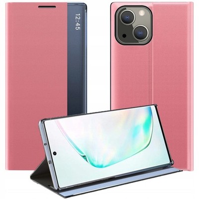 HURTEL SLEEP CASE FÜR IPHONE 13 MINI MIT KLAPPE UND STANDFUNKTION