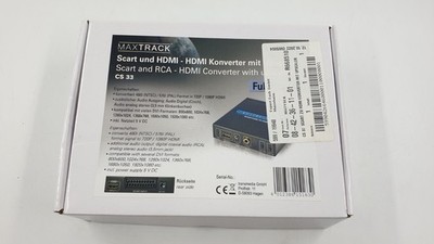 MAXTRACK CS 33 DVI-Switch HDMI Konverter _0,42_5