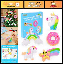 DIY Unicorn Sewing Kit for Kids - Craft Projects for Girls 6-12, Birthday Gift