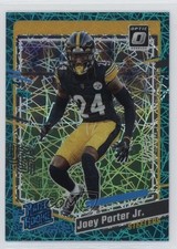 2023 Panini Donruss Optic Rated Rookie Teal Velocity Prizm Joey Porter Jr 1ki0