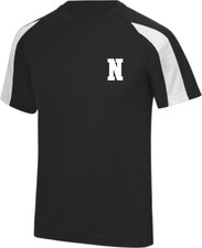 Personalised T-Shirt, Initial Left Chest & player Name With Number on Back Tee