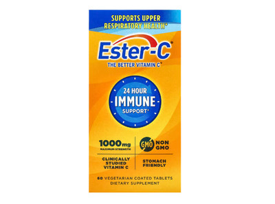 EsterC, Unterstützung des Immunsystems rund um die Uhr, 1.000 mg, 60 Tabletten