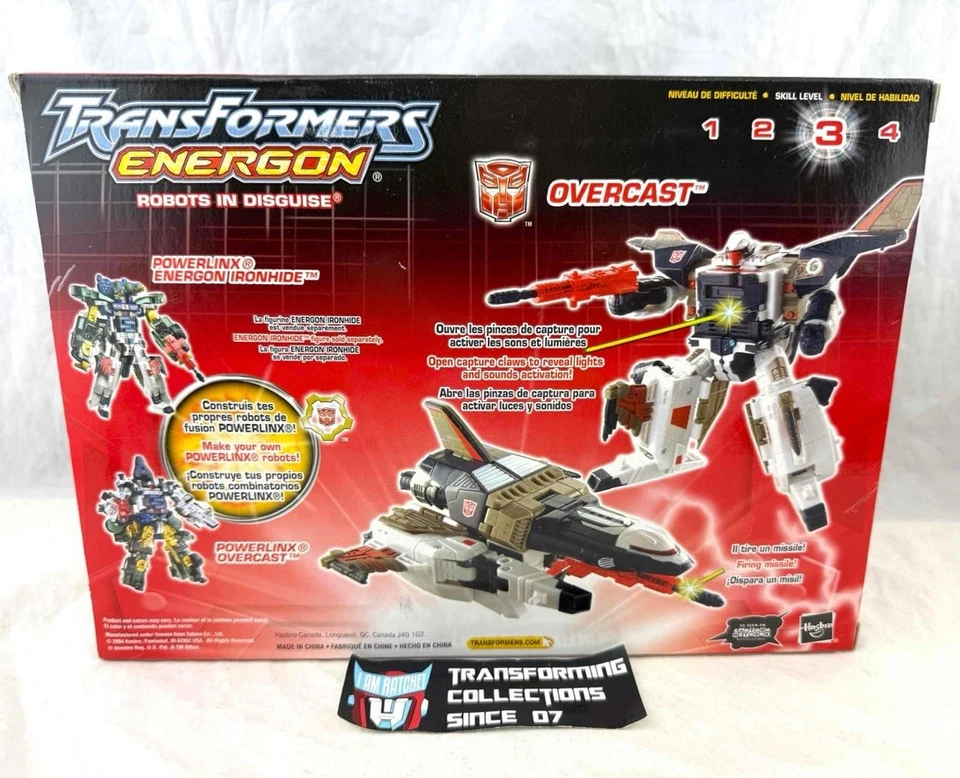 Transformers 2004 Energon RID Overcast MISB Powerlinx - Image 2 of 2