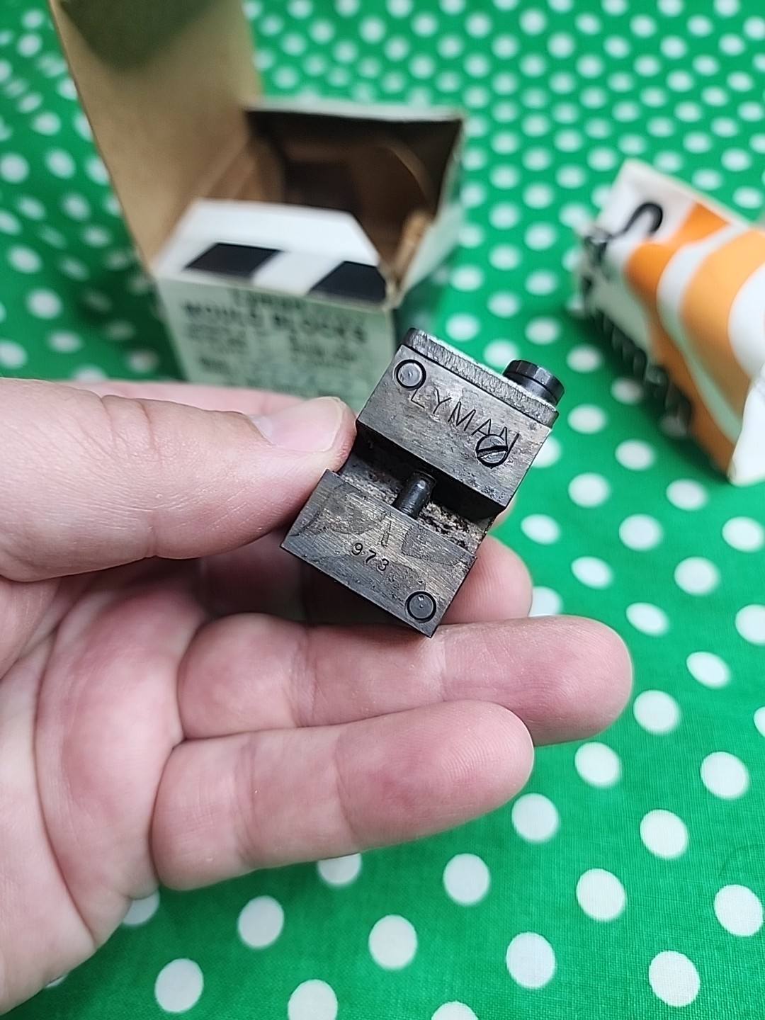 LYMAN 504617 SINGLE CAVITY BULLET MOLD LEAD MOULD RELOADING RELOAD MOLD