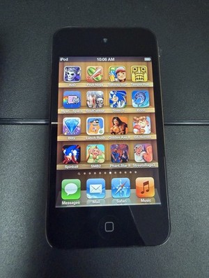 Apple iPod touch 4th 32gb 160 Retro Games Voltron Resident Evil
