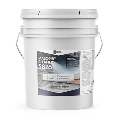PaverGeneral Masonry Cleaner 5876 - Oil, Grease, and Dirt Remover - 5 Gallon