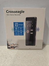 Crosseagle Mini Stereo Recorder For Classrooms Or Public Dual Mic Long Distance