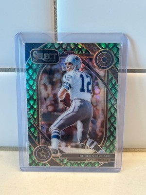 Roger Staubach 2024 Panini Select Dragon Scale Prizm #29 01/81